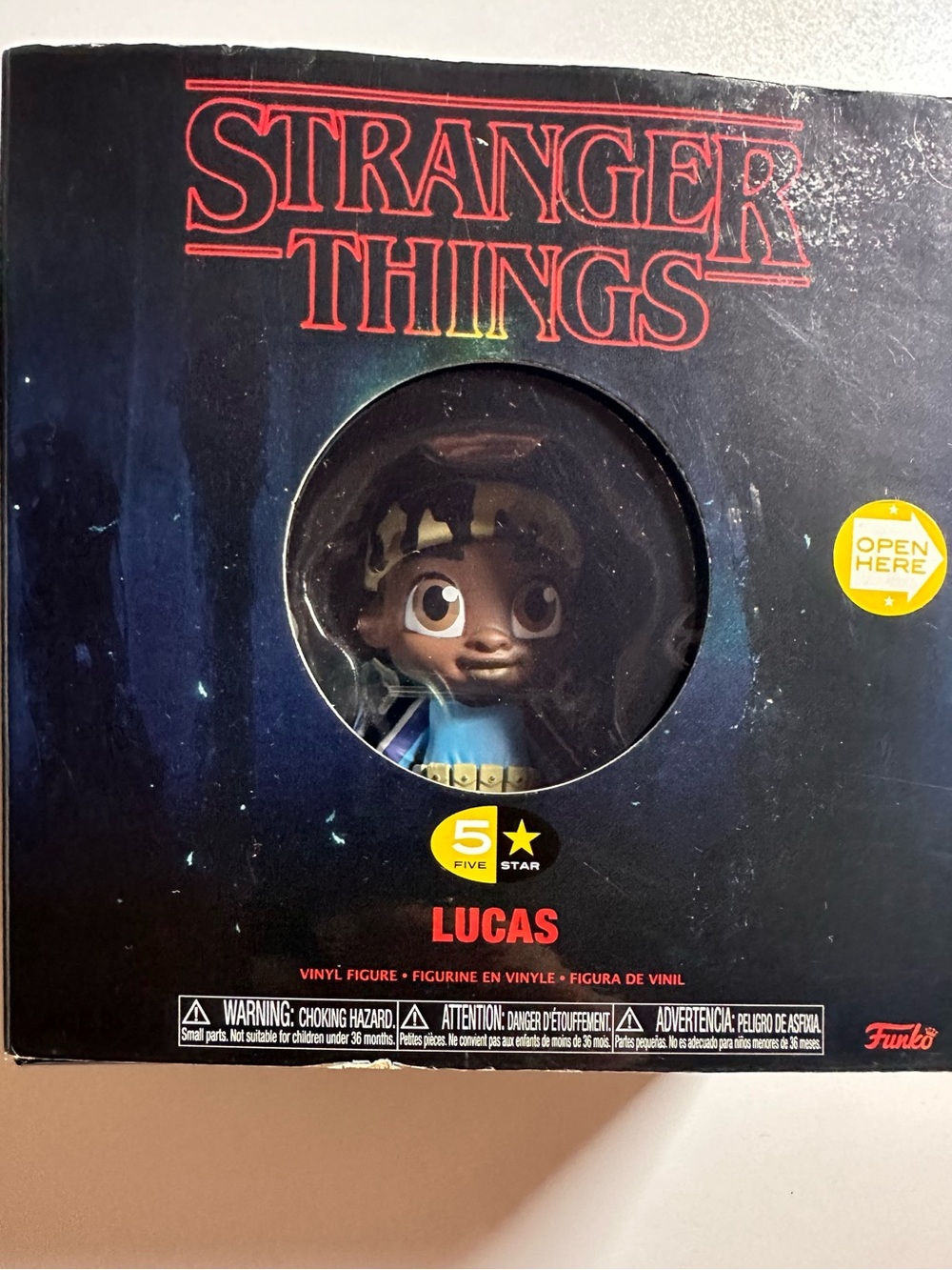 Funko Five Star Stranger Things Lucas Vinyl Figure